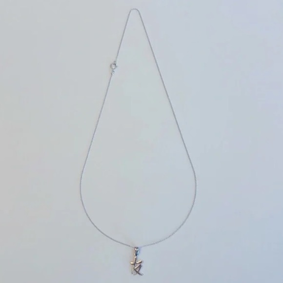 925 Sterling Silver Necklace w FRIEND Pendant - Picture 2 of 6
